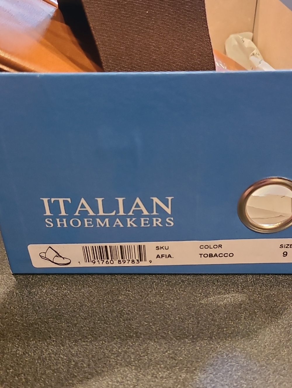 Italian Shoemakers Tobacco Brown Leather Shoes